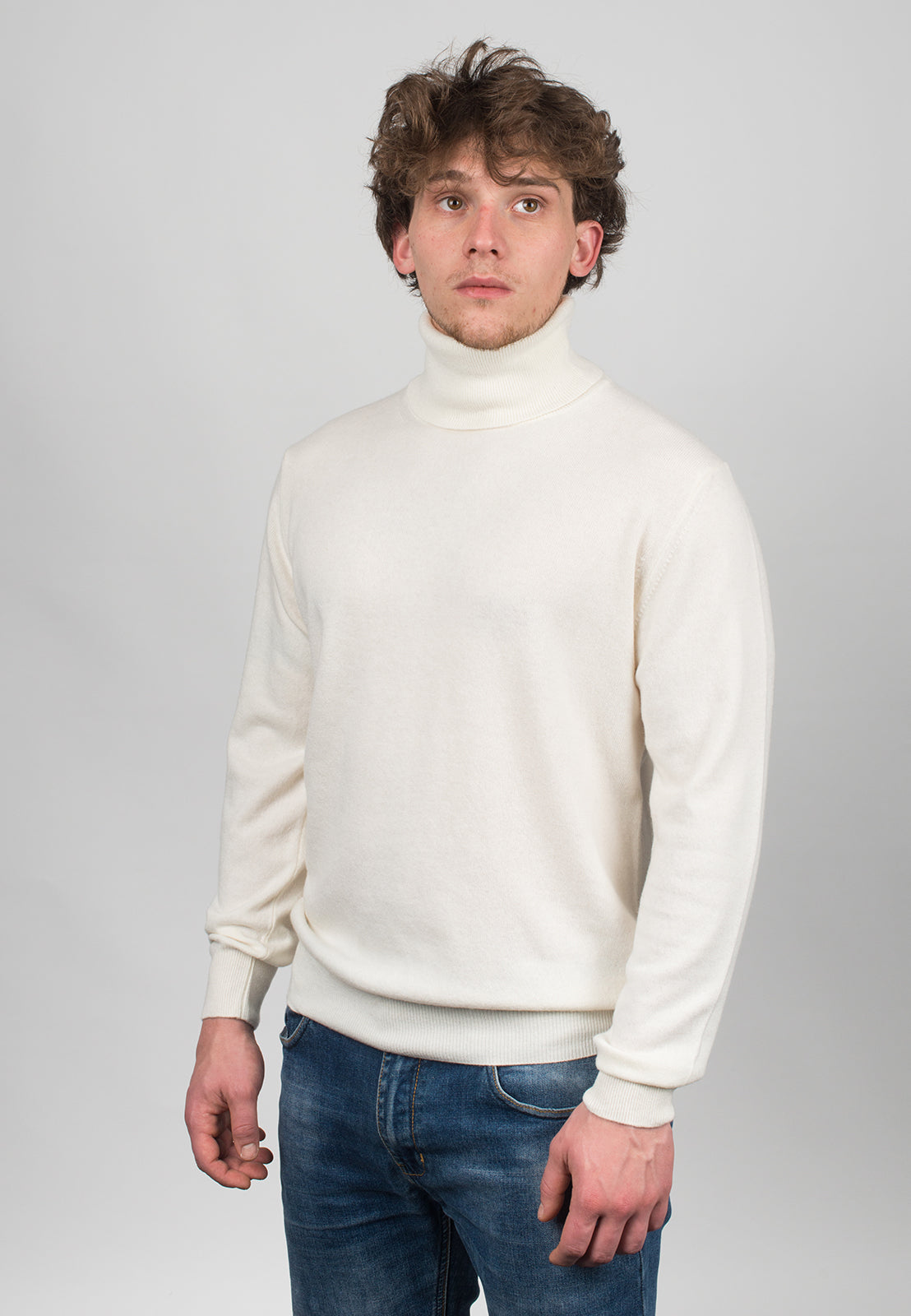 Men's Cashmere Blend Turtleneck, view 26