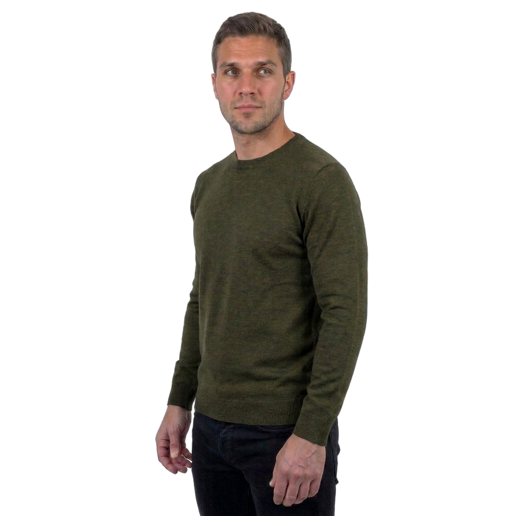 Men's Merino Wool Crewneck