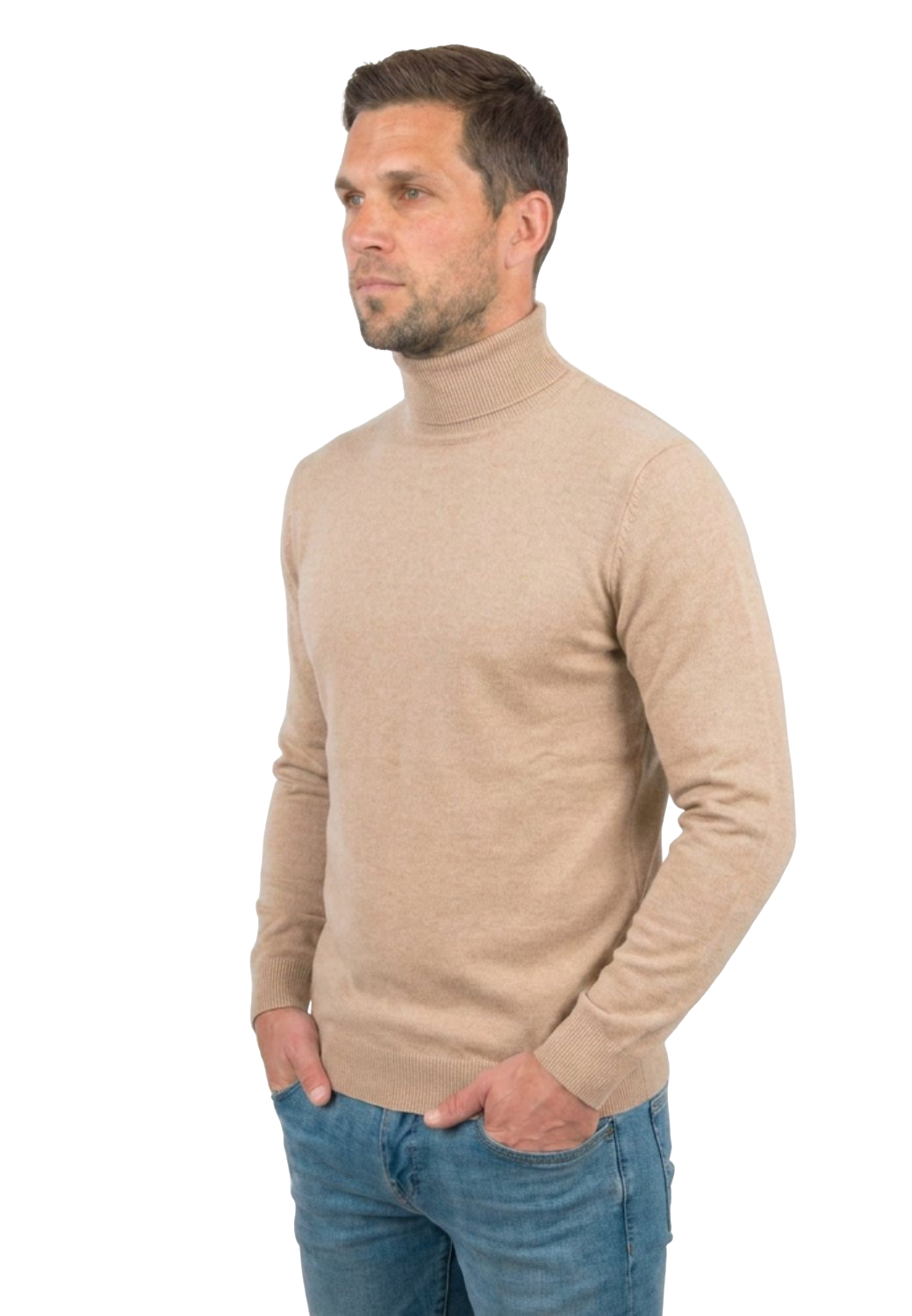 Men's Merino Wool Turtleneck