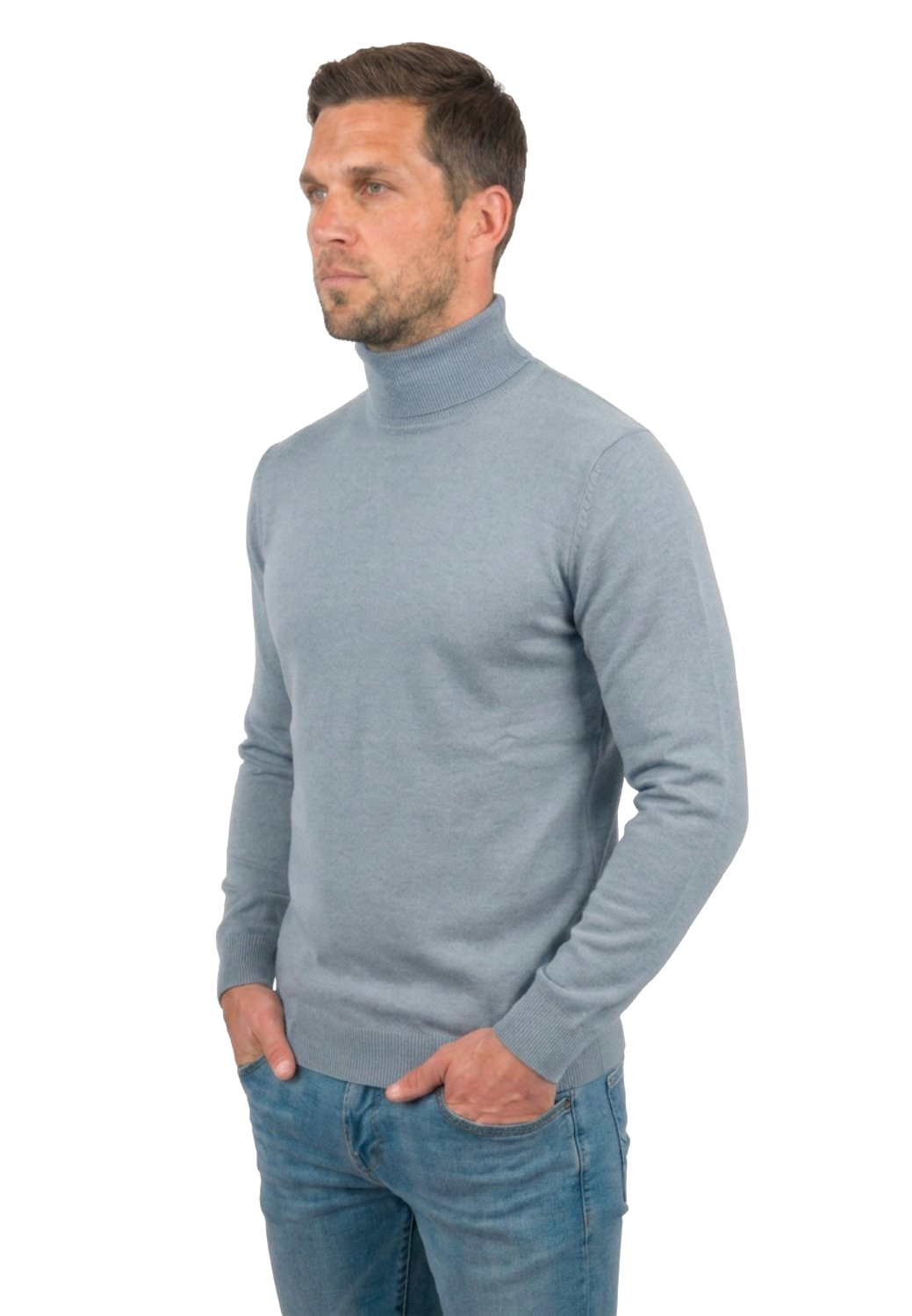 Men's Merino Wool Turtleneck