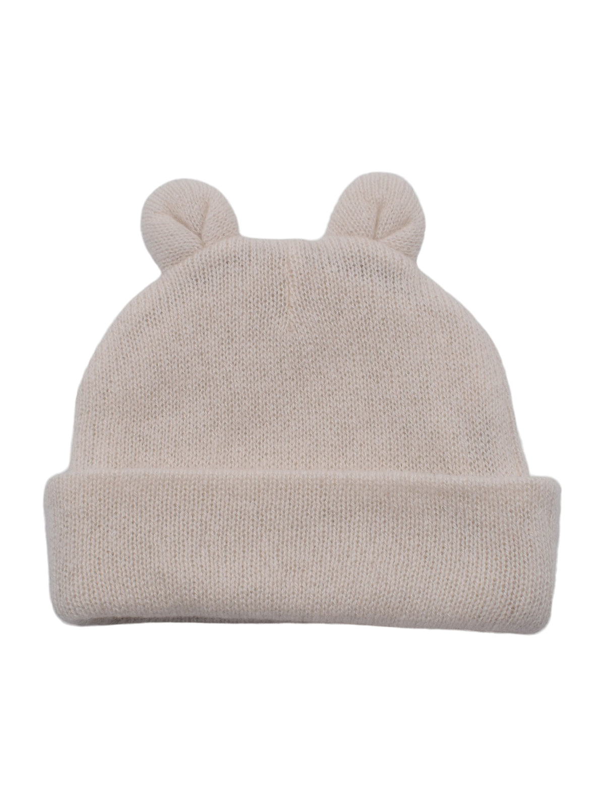 Cream Baby 100% Cashmere Beanie