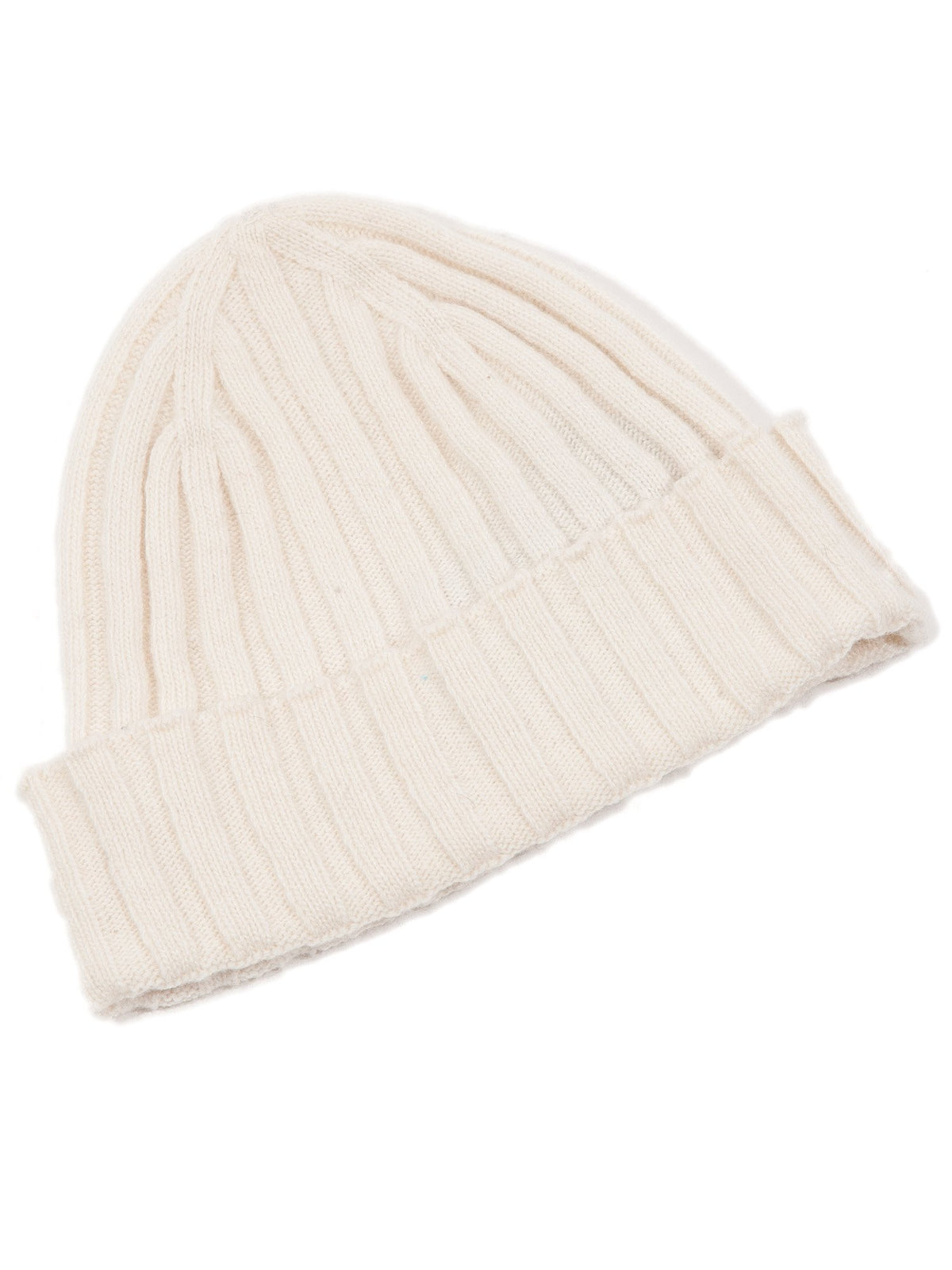 Cream Cashmere Blend Scarf and Beanie Set, view 4