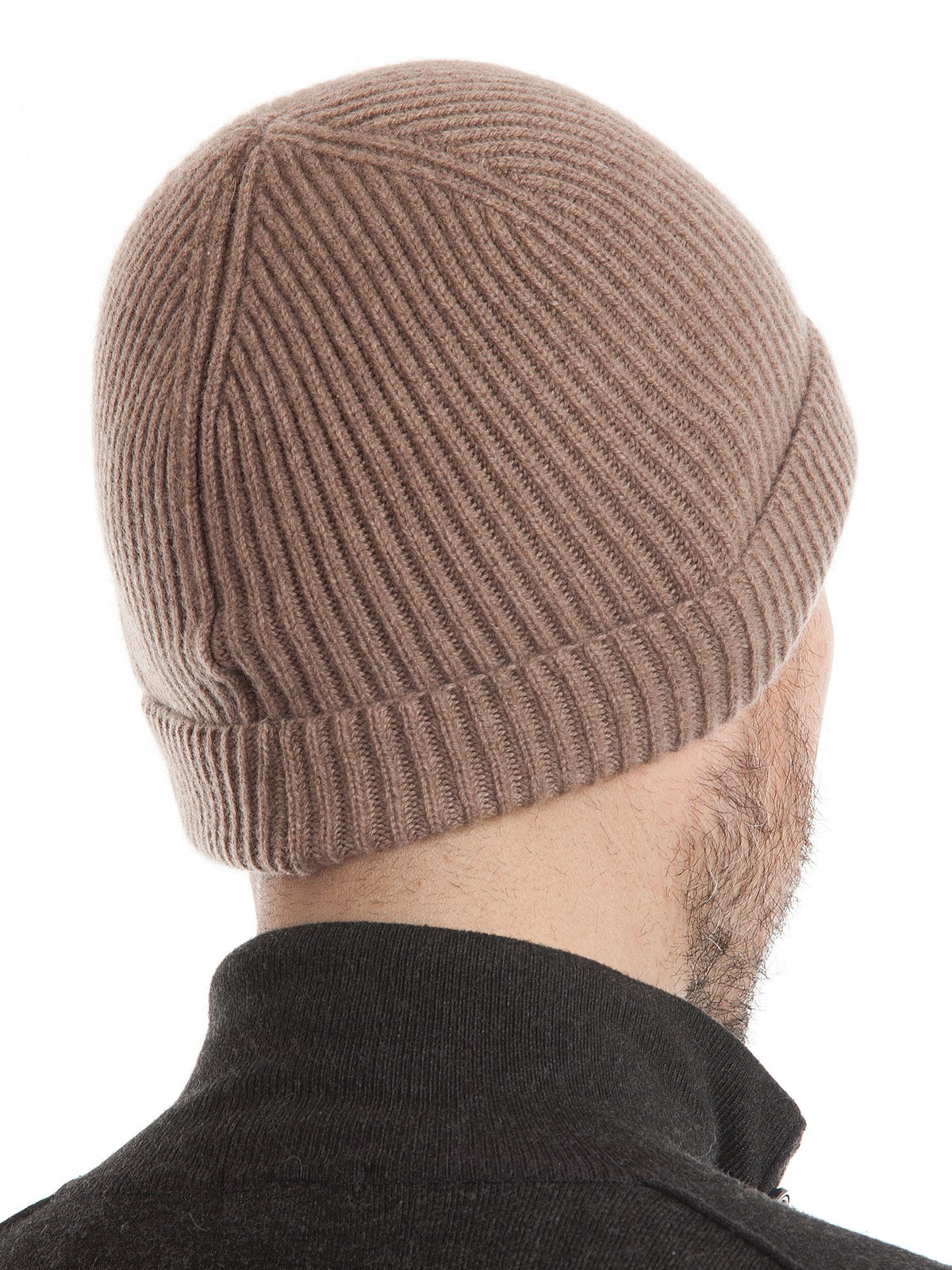 Mink Men's 100% Cashmere Beanie