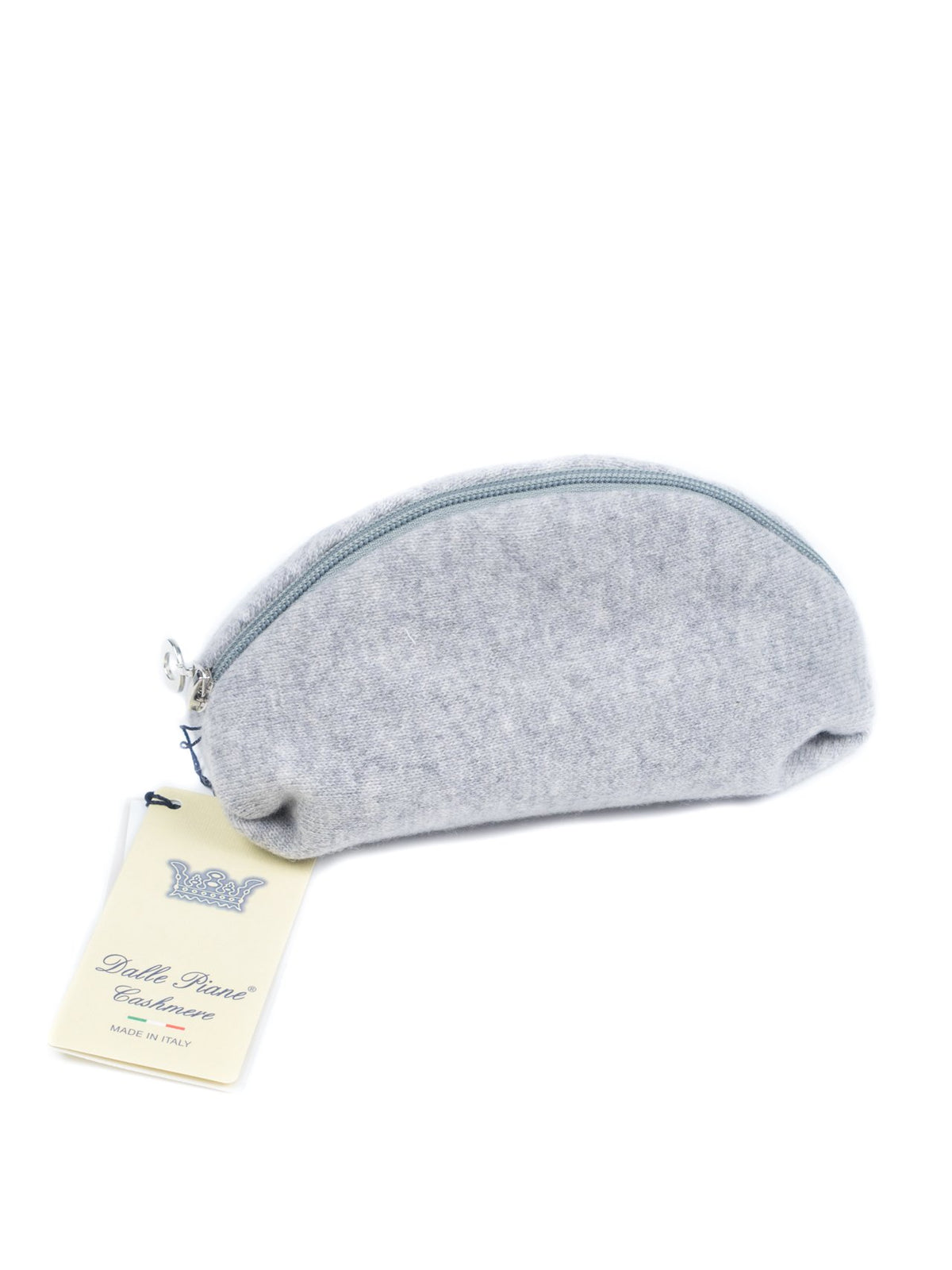 Gray 100% Cashmere Clutch