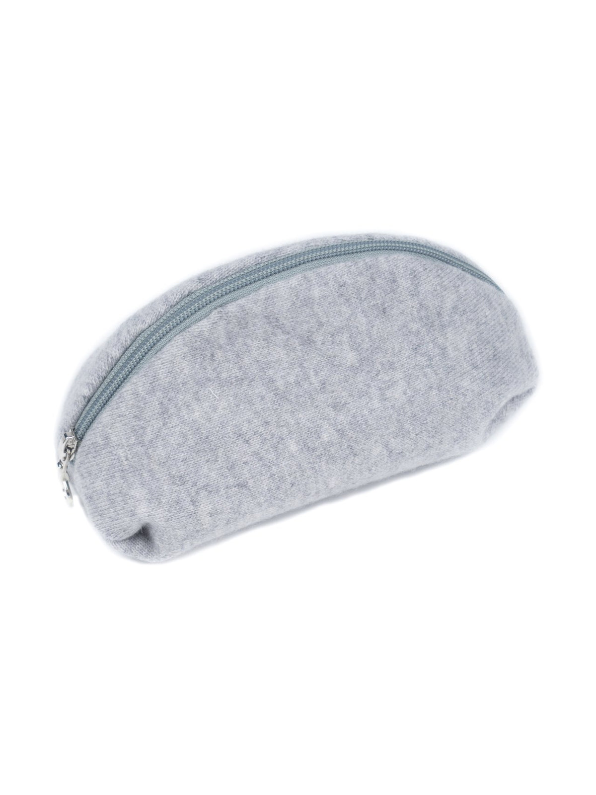Gray 100% Cashmere Clutch, view 3