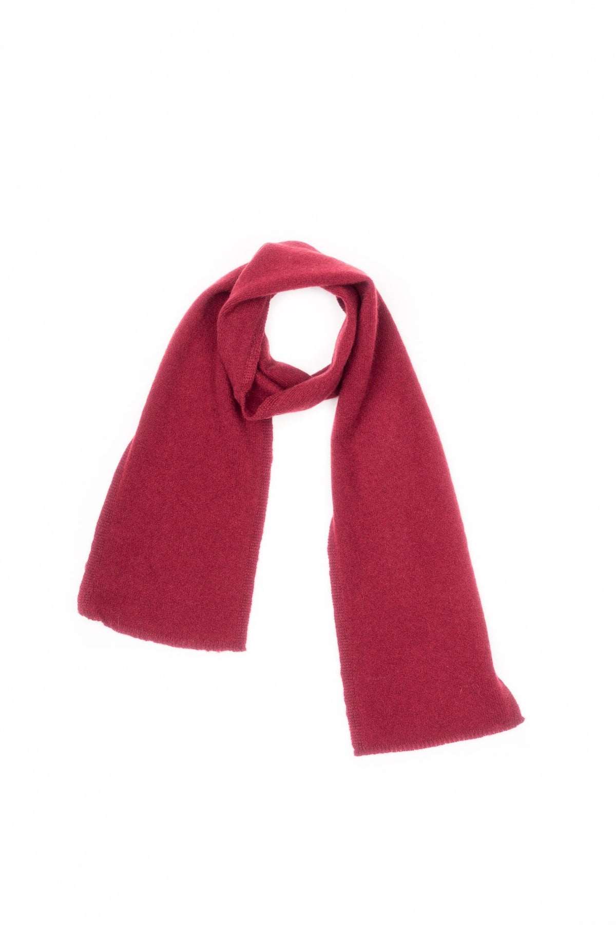 Burgundy Kids' 100% Cashmere Scarf