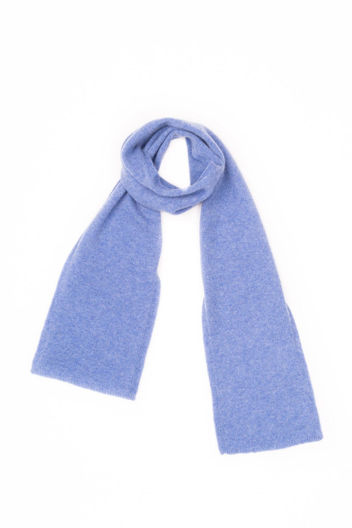 Light Blue Kids' 100% Cashmere Scarf