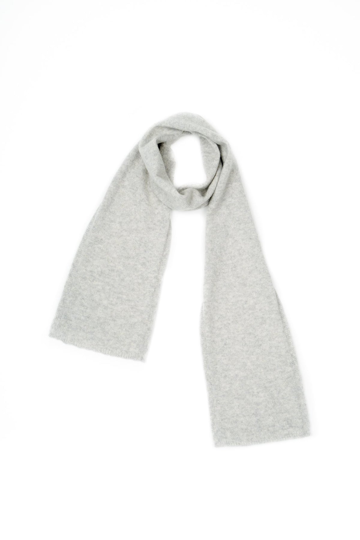 Gray Kids' 100% Cashmere Scarf