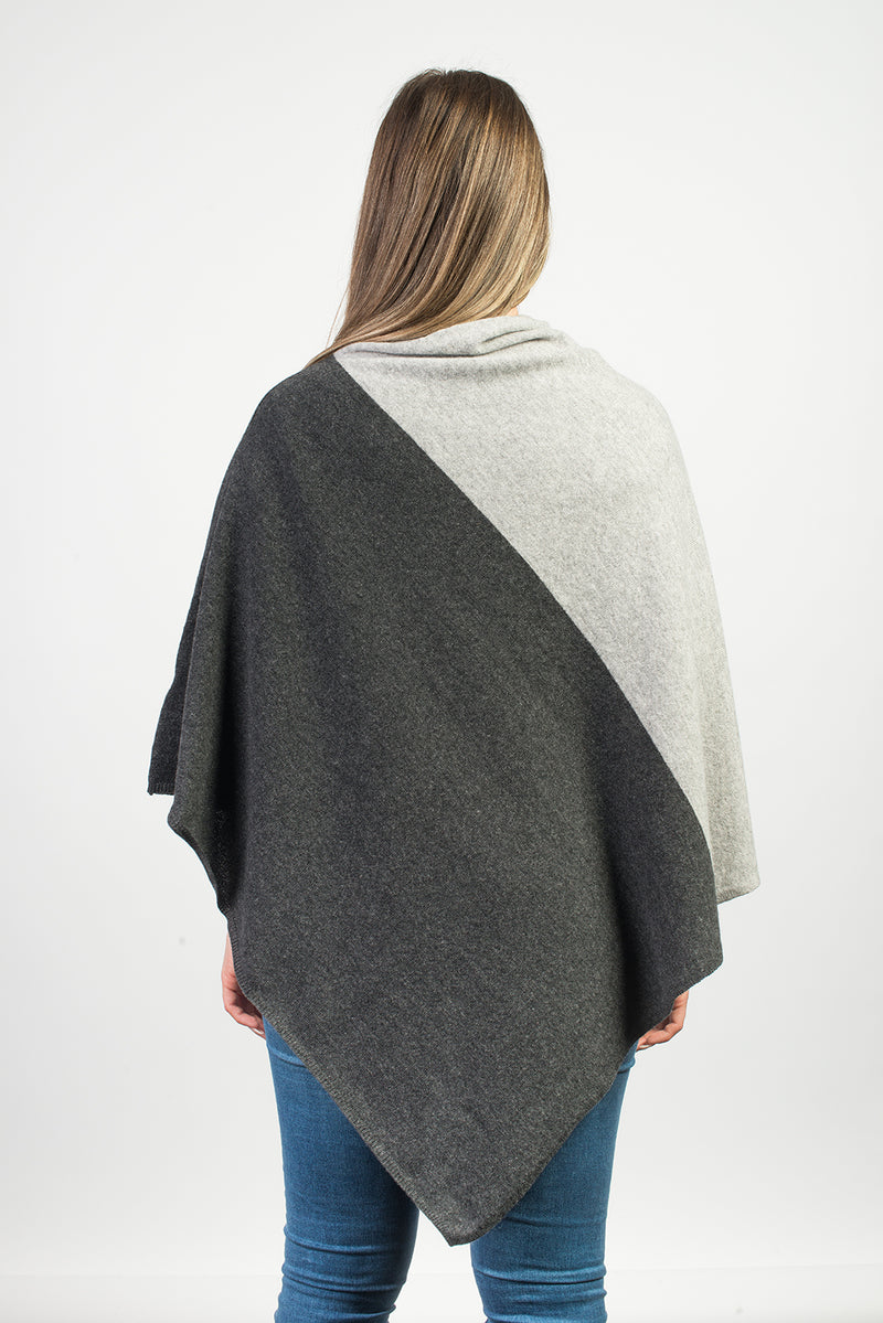 Poncho 100% Cashmere Made In Italy - Morbido E Leggero - Unisex Per Donna - Ideale Regalo - Foto 5
