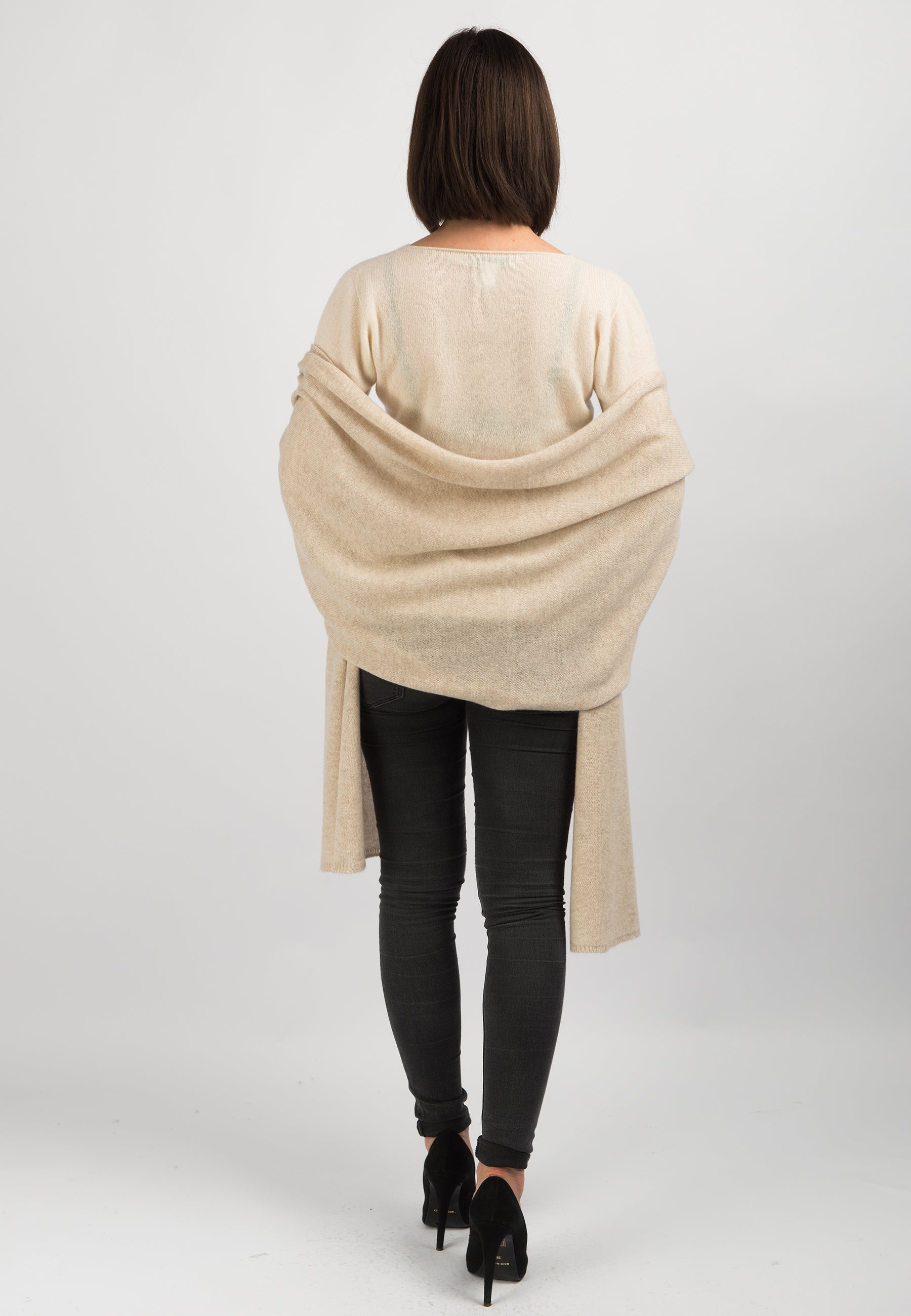 Women's 100% Cashmere Wrap | Dalle Piane Cashmere