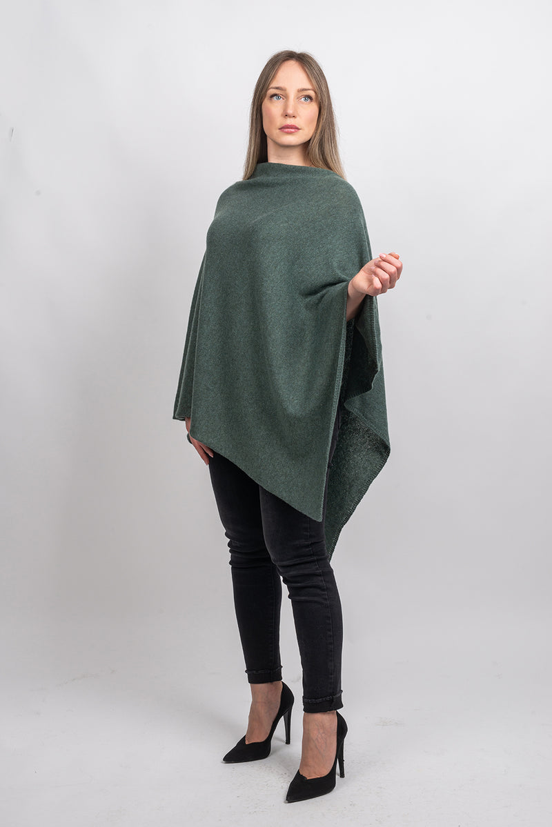 Poncho 100% Cashmere
