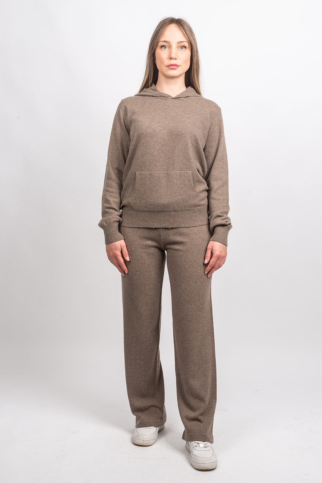 Mink Women's Cashmere Blend Pants, view 4