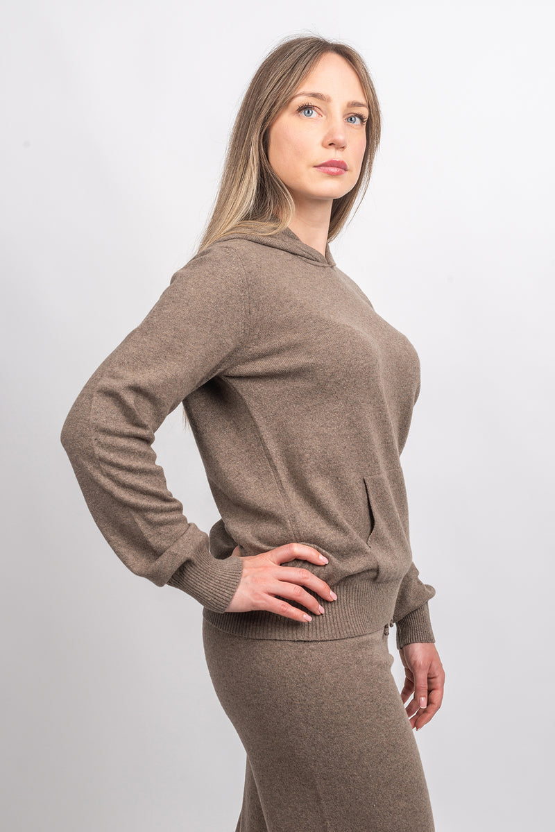 Sweatshirt in cashmere blend | Dalle Piane Cashmere