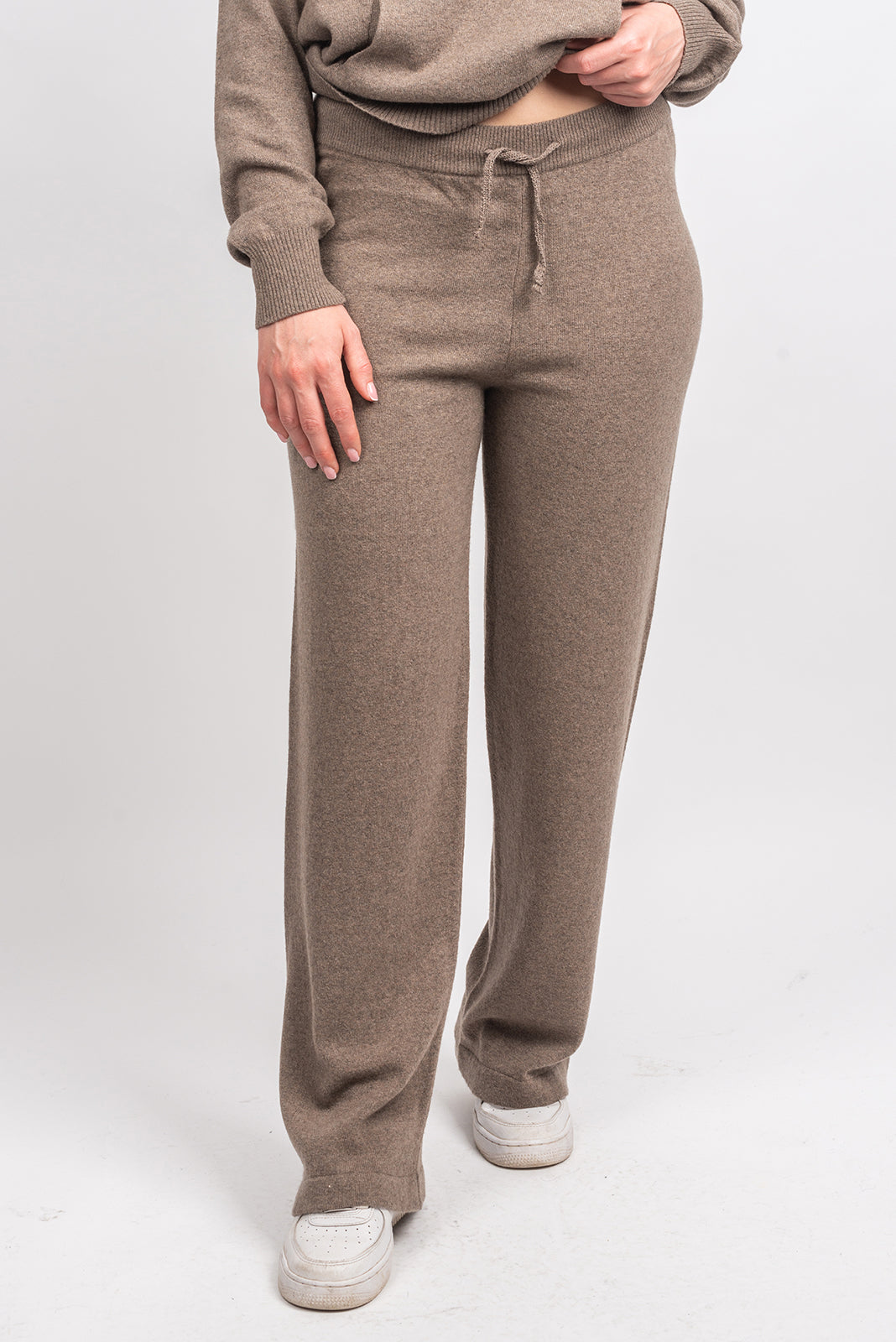 Mink Women's Cashmere Blend Pants, view 2