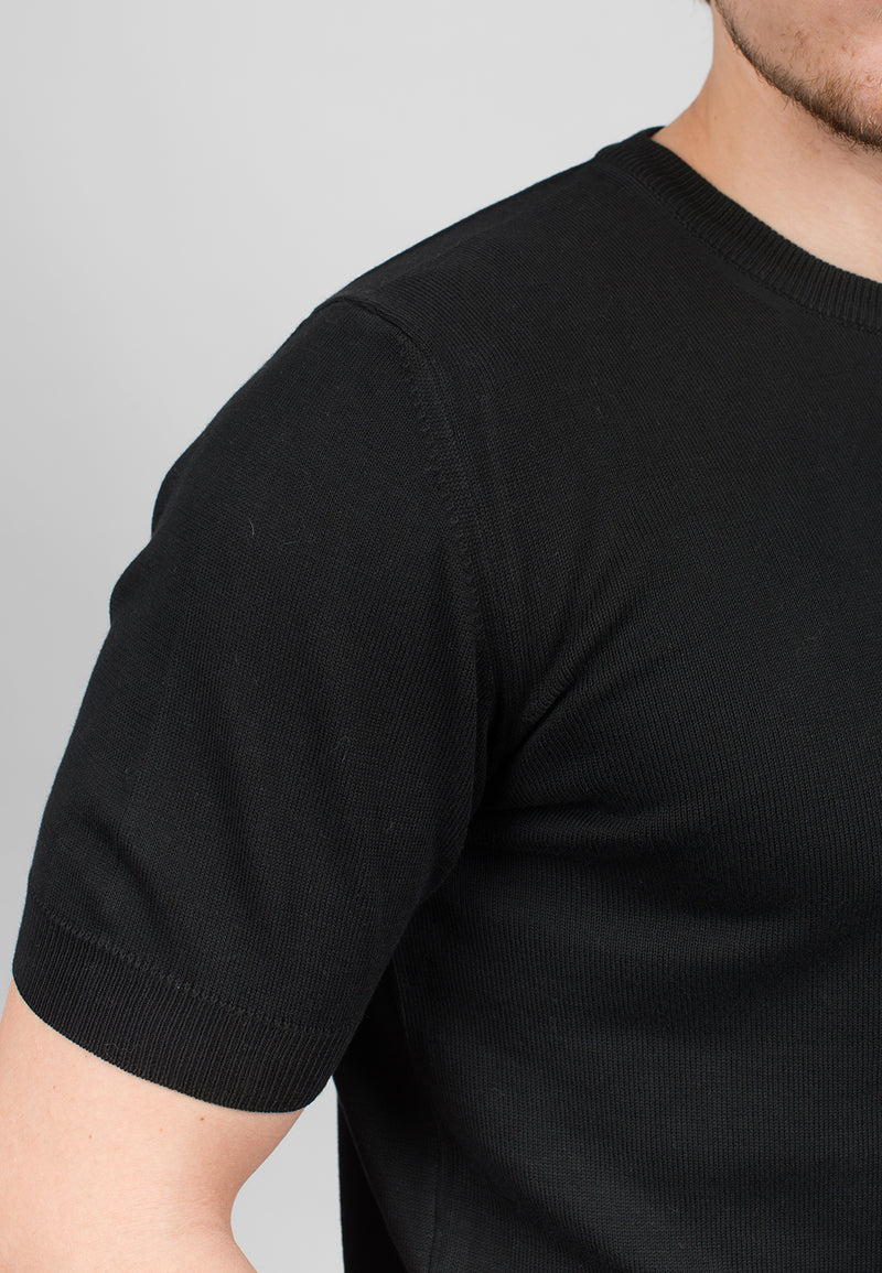 100% cotton short sleeve T-shirt | Dalle Piane Cashmere