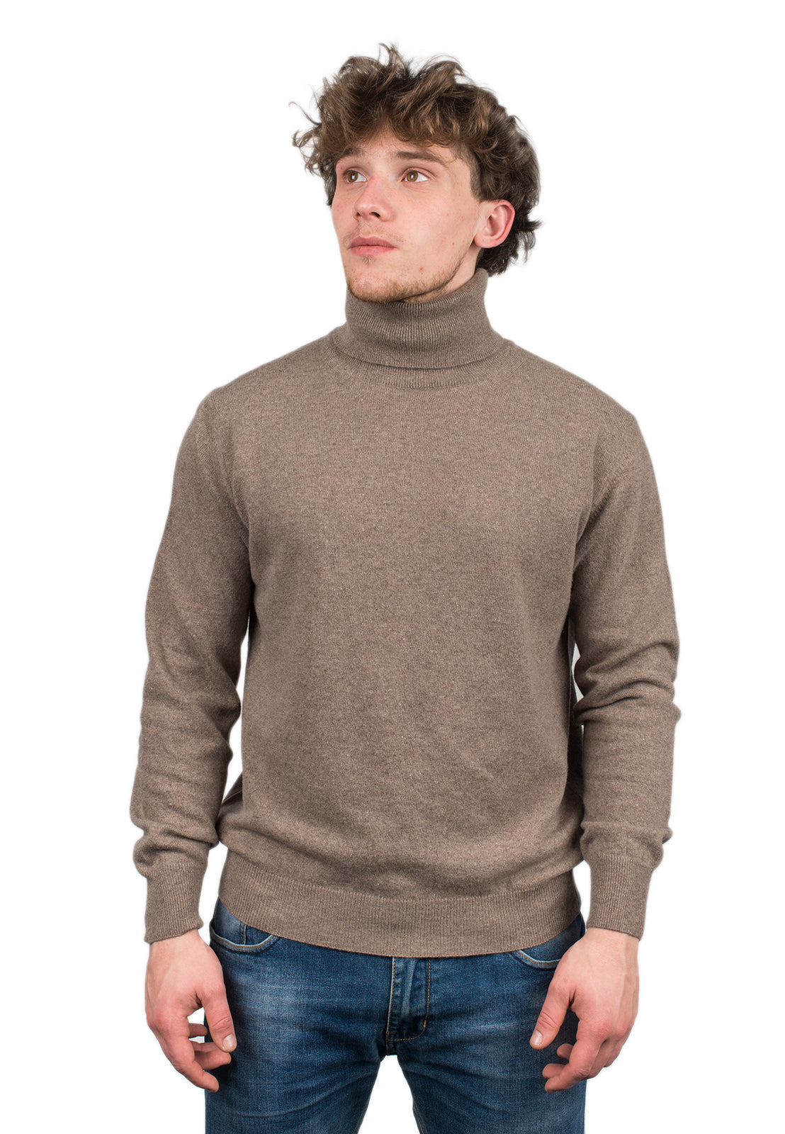 Men's Cashmere Blend Turtleneck, view 19