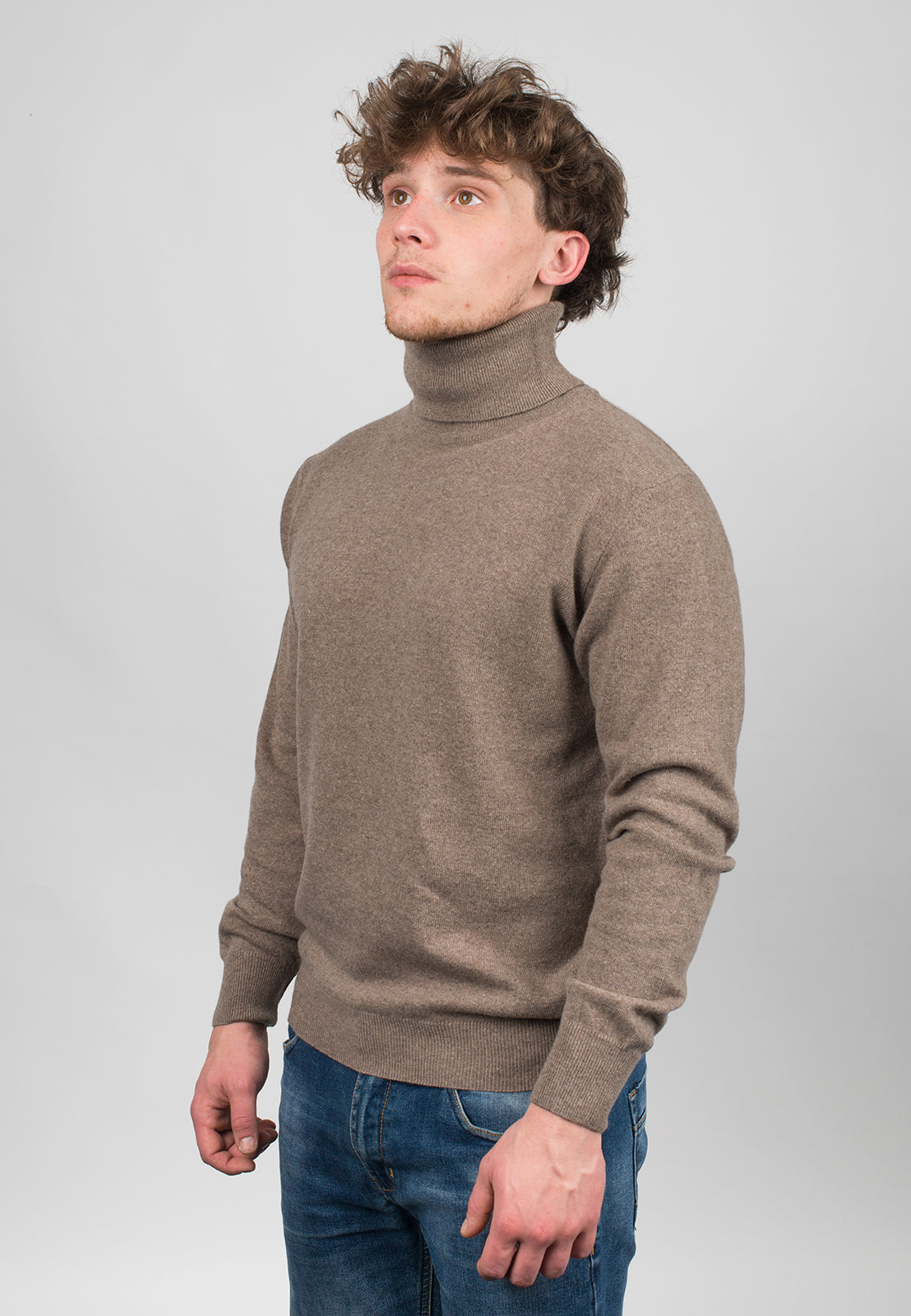 Men's Cashmere Blend Turtleneck, view 20
