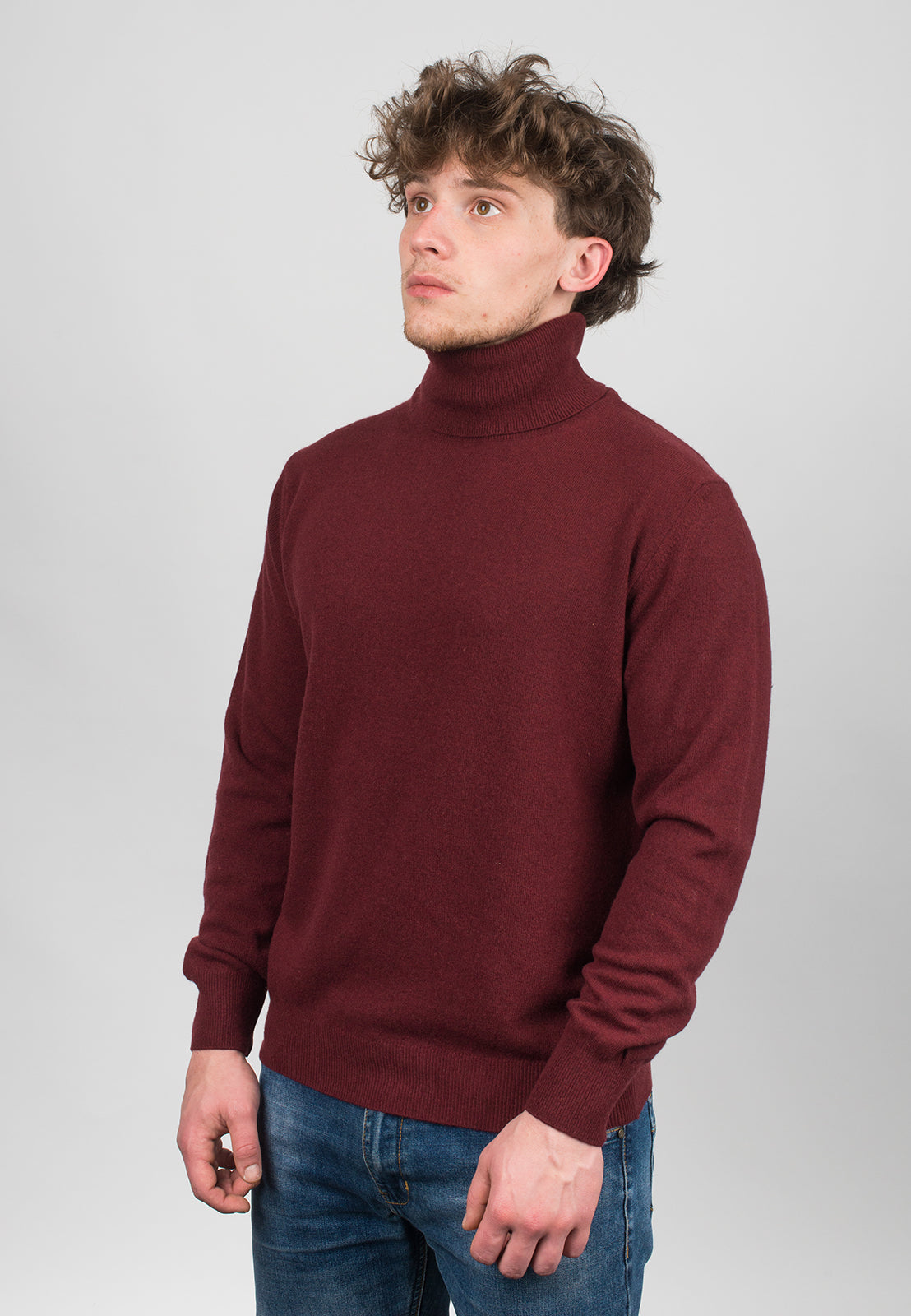 Men's Cashmere Blend Turtleneck, view 23