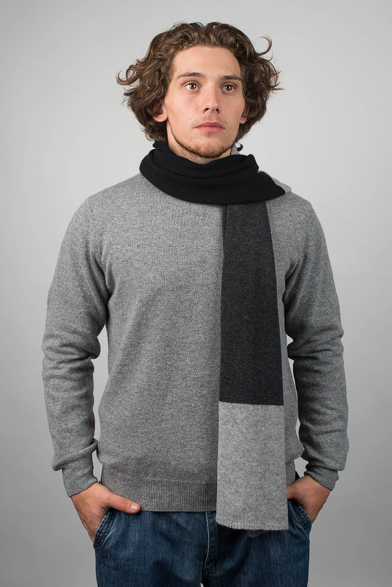 Striped Scarf 100% Cashmere | Dalle Piane Cashmere