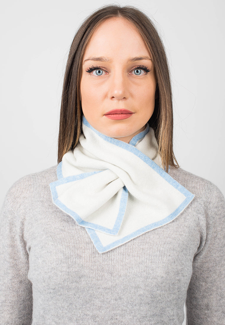 Sky Women's Reversible 100% Cashmere Neck Warmer, view 3
