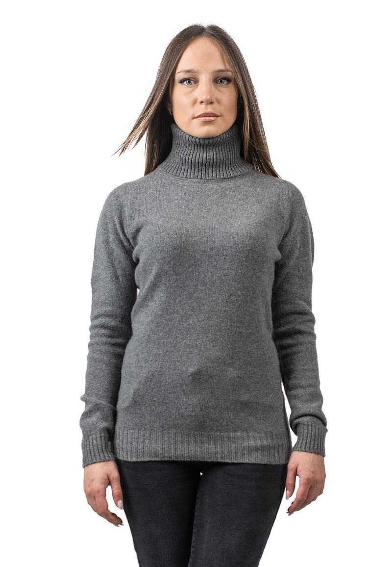 Turtleneck 100% regenerated cashmere | Dalle Piane Cashmere