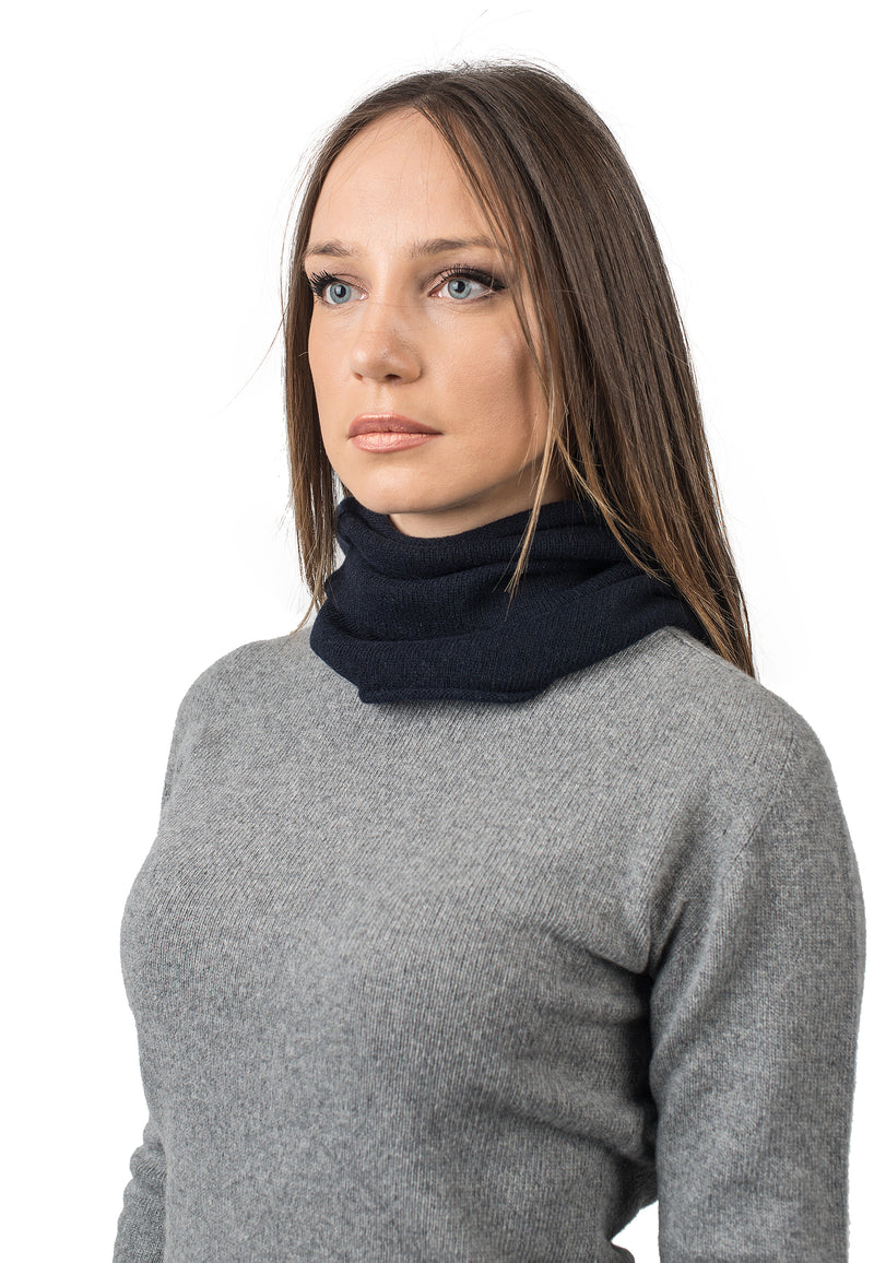 Infinity scarf 100% regenerated cashmere | Dalle Piane Cashmere