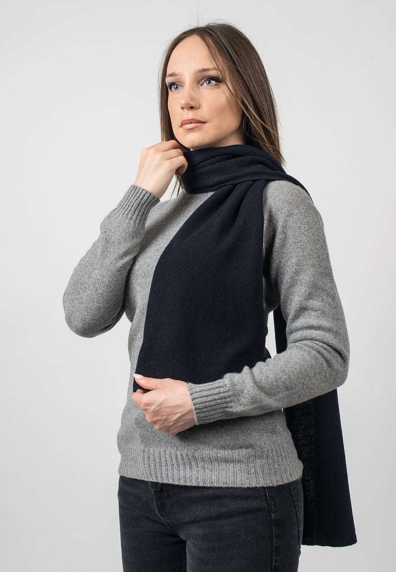 Scarf in 100% regenerated cashmere | Dalle Piane Cashmere