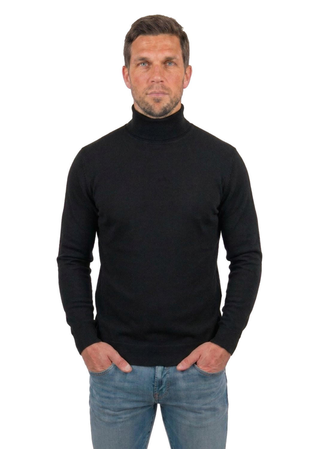 Men's Merino Wool Turtleneck