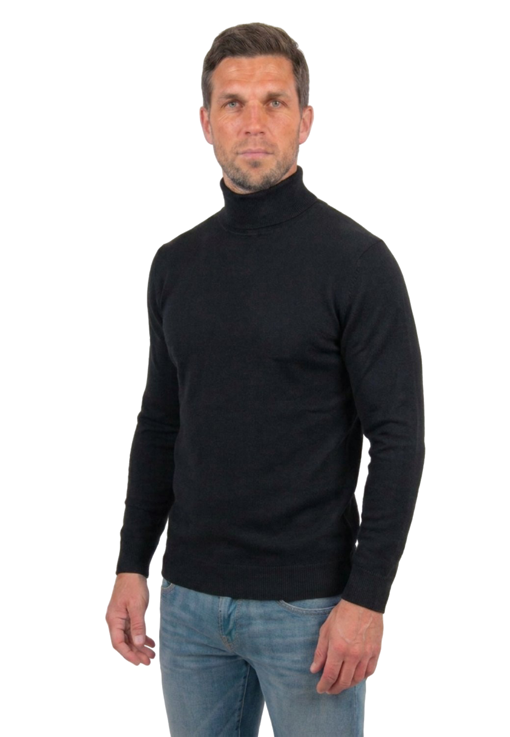Men's Merino Wool Turtleneck