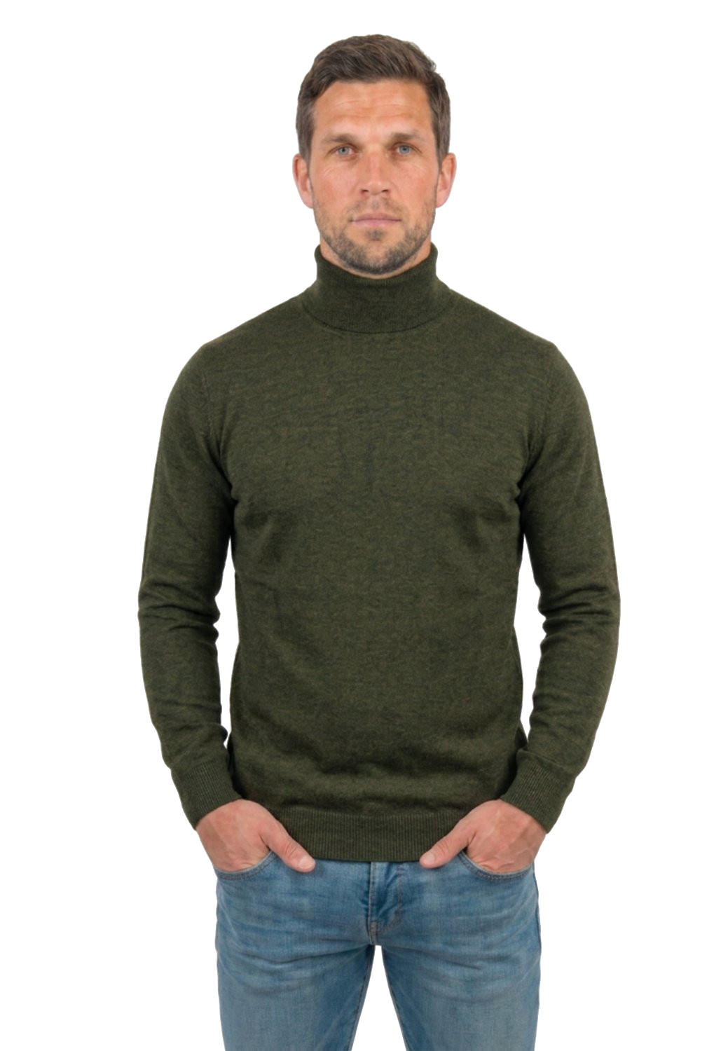 Men's Merino Wool Turtleneck