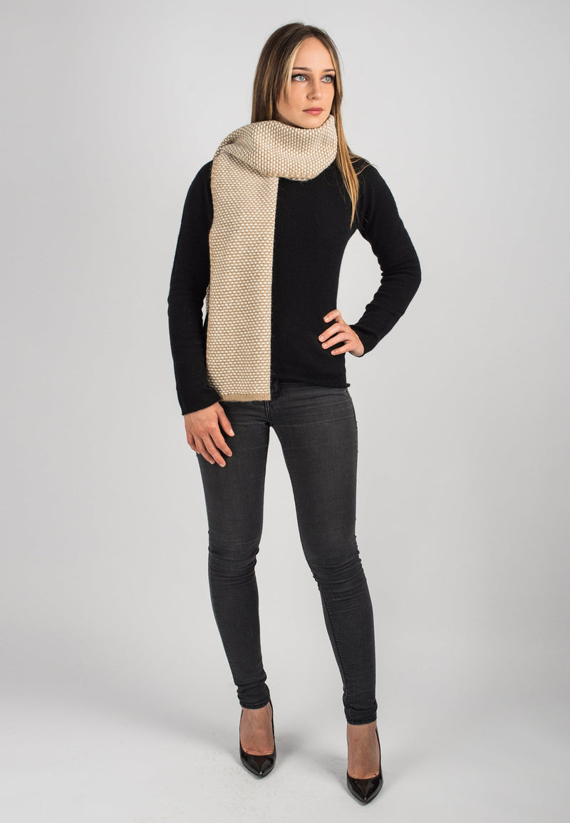 Sciarpa sale e pepe | Dalle Piane Cashmere
