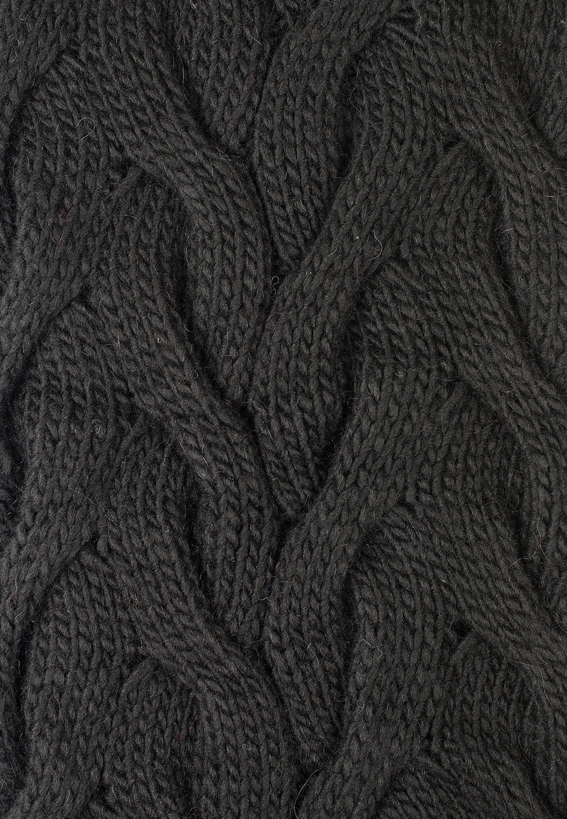 Sciarpa con trecce | Dalle Piane Cashmere