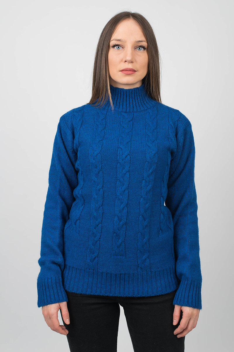Braided turtleneck | Dalle Piane Cashmere