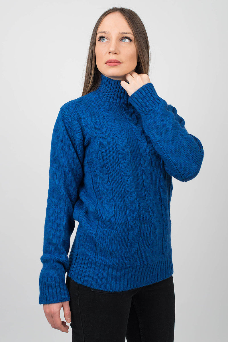 Braided turtleneck | Dalle Piane Cashmere
