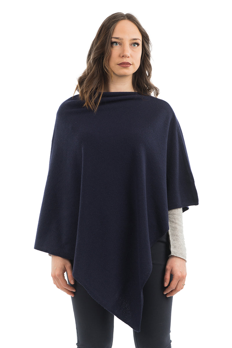 Poncho Cashmere Blend | Dalle Piane Cashmere