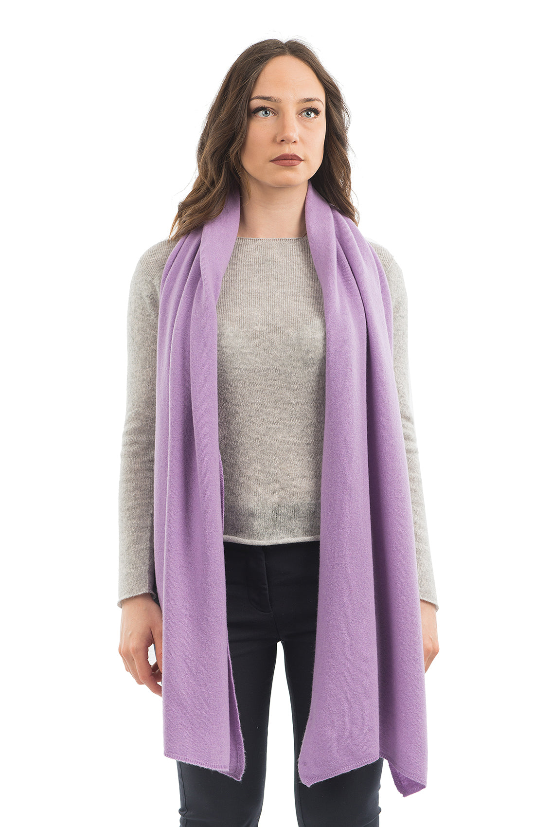 Lilac Women's Cashmere Blend Wrap