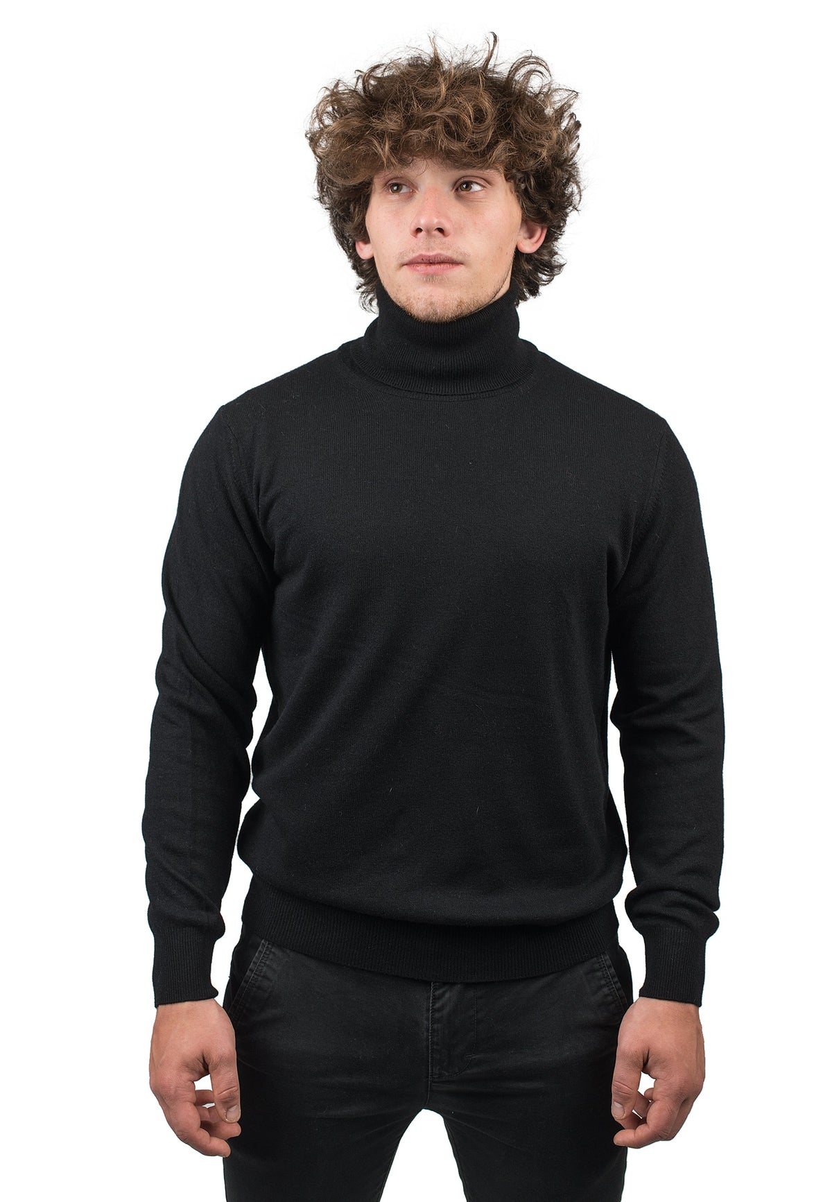 Men's Cashmere Blend Turtleneck, view 16