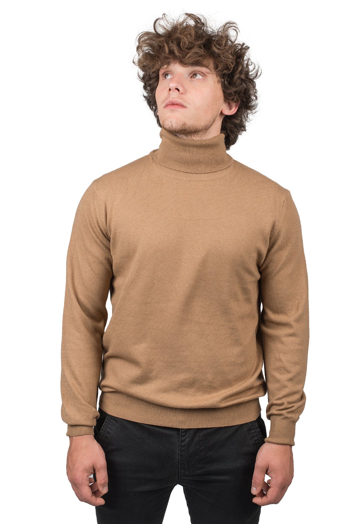 Men's Cashmere Blend Turtleneck, view 7