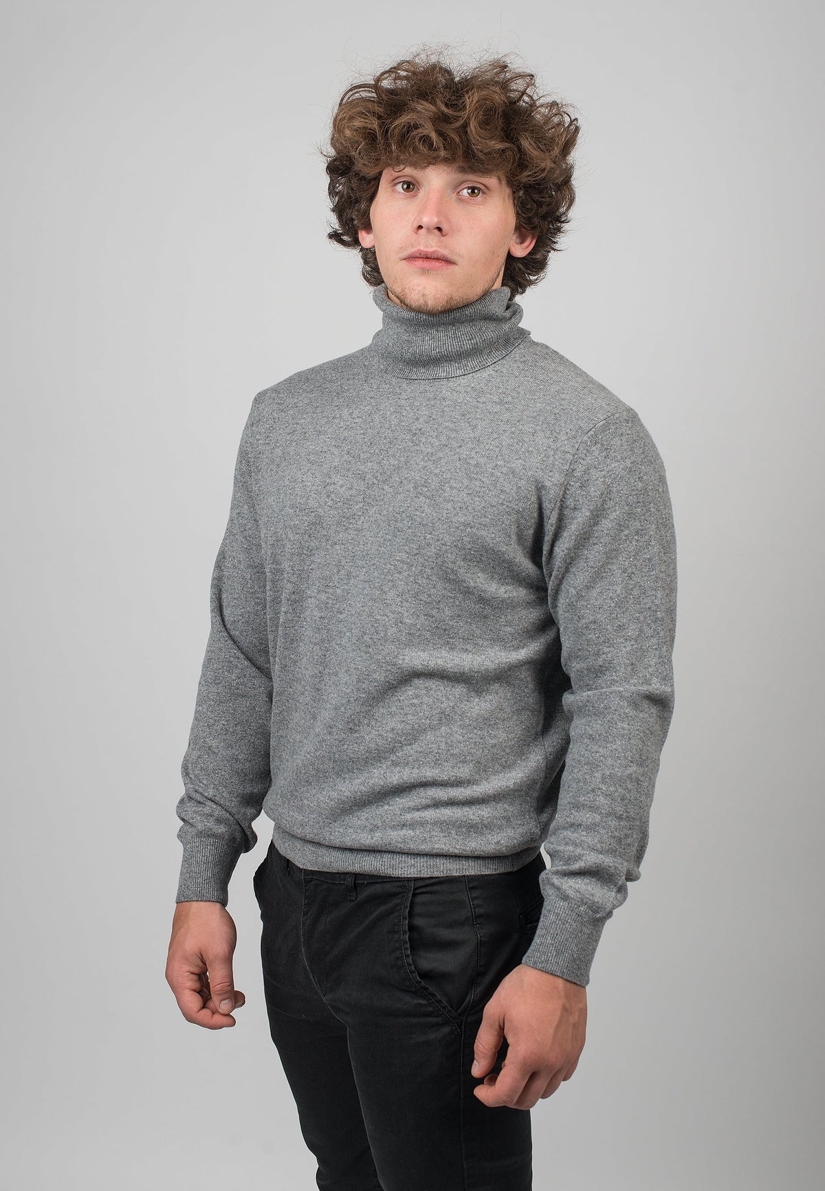 Men's Cashmere Blend Turtleneck, view 11