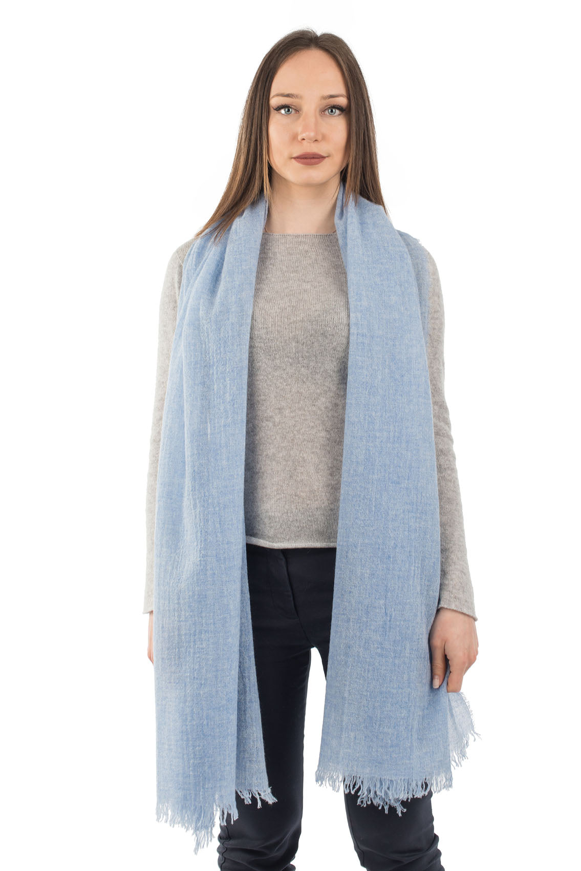 Sky Women's 100% Cashmere Pashmina
