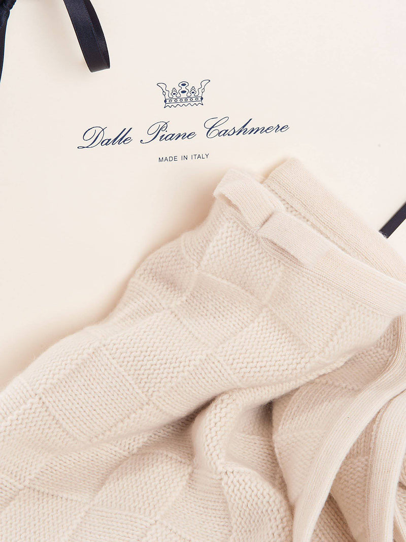 Blanket With Edge 100% Cashmere | Dalle Piane Cashmere