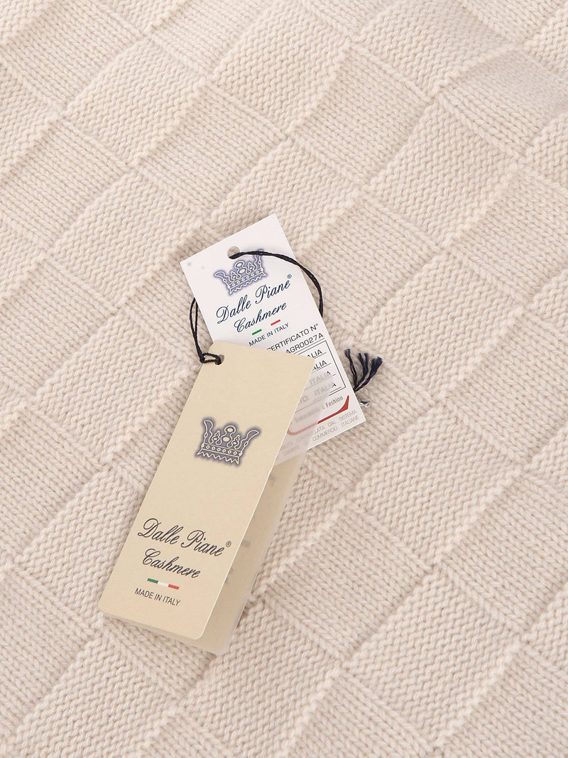 Blanket With Edge 100% Cashmere | Dalle Piane Cashmere