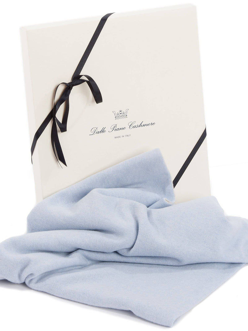 Bicolor Blanket 100% Cashmere | Dalle Piane Cashmere