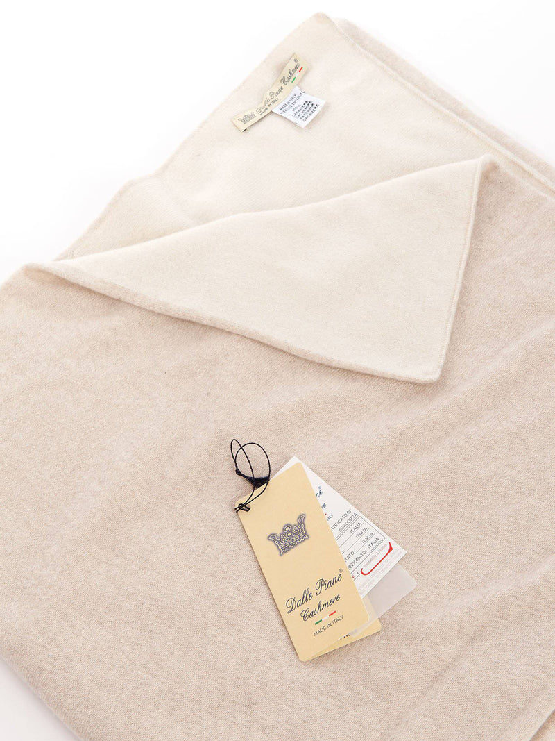 Bicolor Blanket 100% Cashmere | Dalle Piane Cashmere