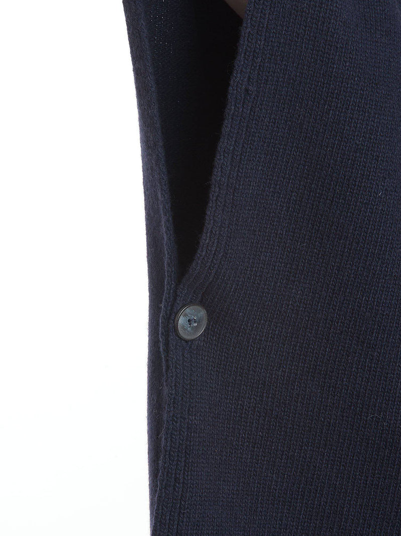 Cape With Button Cashmere Blend | Dalle Piane Cashmere