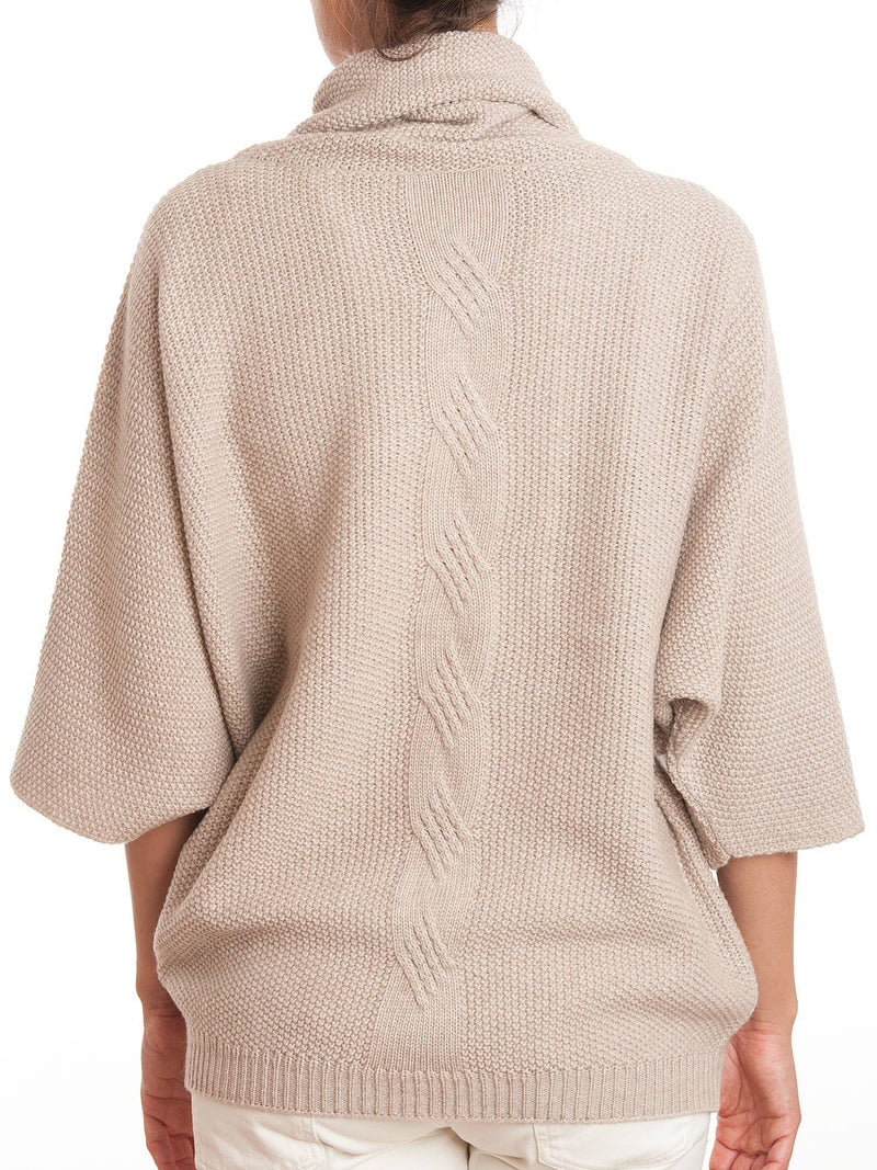 Plaited Shirt Cashmere Blend | Dalle Piane Cashmere