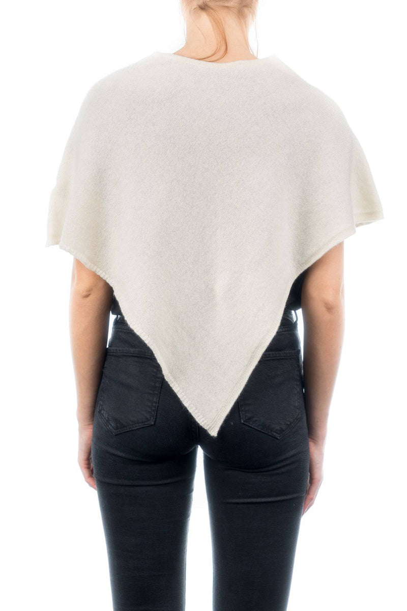 Marenza Gemengde kasjmier poncho voor dames, gemaakt in Italië, lila, eenheidsmaat, Lila Marenza Gemengde kasjmier poncho voor dames, gemaakt in Italië, lila, eenheidsmaat, Lila