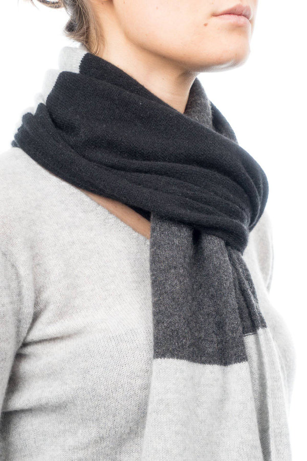 Striped Scarf 100% Cashmere | Dalle Piane Cashmere