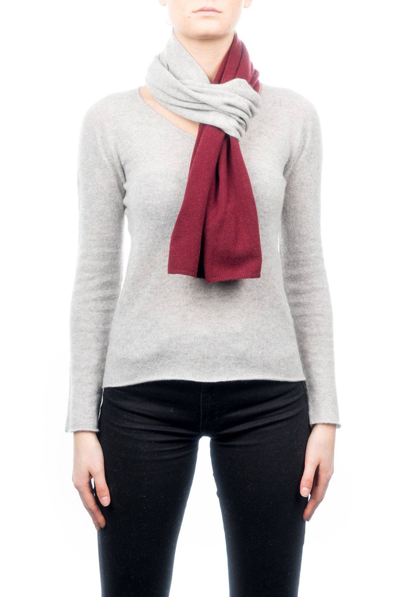 Bicolor Scarf 100% Cashmere | Dalle Piane Cashmere