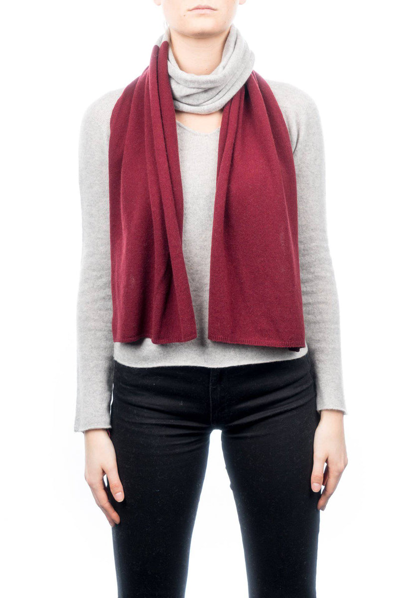Bicolor Scarf 100% Cashmere | Dalle Piane Cashmere